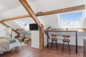 Studio sous les toits, Nice Centre