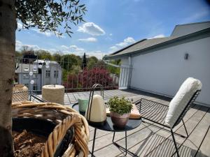 Helle Dachgeschosswohnung mit großer Südterrasse