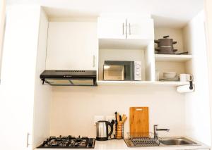 Sleek and modern apartment