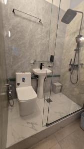 Partition with attached washroom