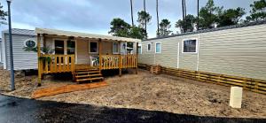 Lacanau océan Mobilehome 6 places avec Terrasse - Piscine