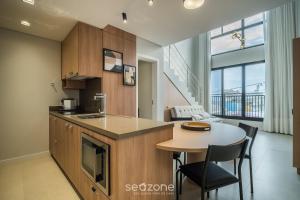 Loft Completo a 290 m da Praia COE0202