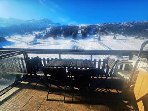 Studio sud 5 personnes superdevoluy pied des pistes