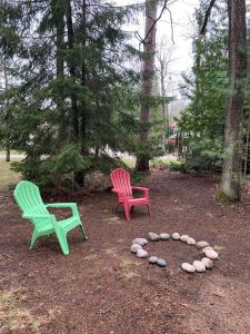 Little Red Cottage in the Woods