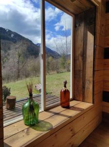 Ekuwun Cabaña para hasta 6 entre río y montaña