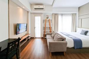Cozy and Lavish Studio at Scientia Residence By Travelio