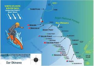 Dar Okinawa near Taghazout - Peaceful getaway and surf