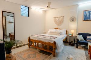 1BHK Private Goan Cottage in a Peaceful Palm Grove