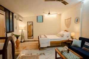 1BHK Private Goan Cottage in a Peaceful Palm Grove
