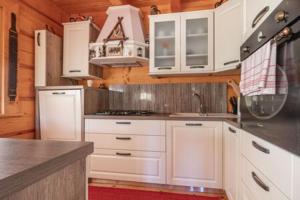 Log Cabin Chalets with Private Sauna