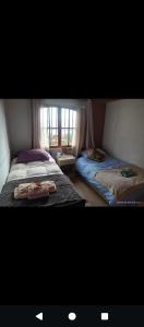 Vista hermosa del páramo alto Laguna Verde