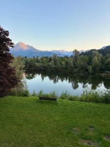 Christophs mountain and lake view