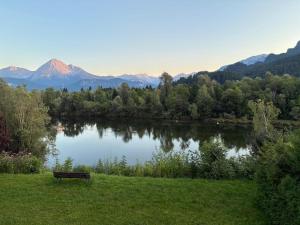 Christophs mountain and lake view