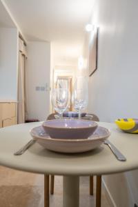 Logement elegant avec patio prive et climatisation