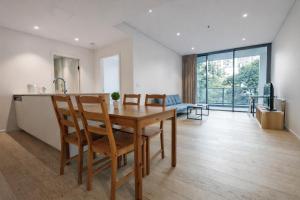 A stylish two-bedroom apartment in Haymarket