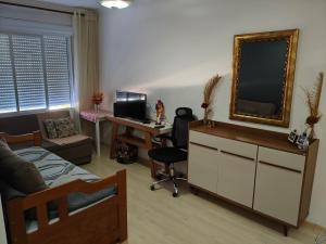 Consulado EUA Apto 1 dorm na frente do Consulado Americano com garagem Porto Alegre