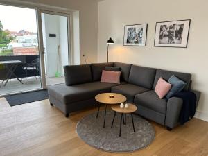 Apartment overlooking Skanderborg Lake with 8 beds