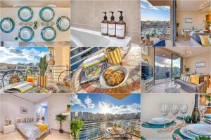 Seafront apartment in picturesque Spinola Bay