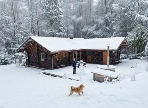 LE FISHING LODGE Chalet en bois avec bain nordique