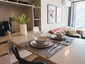 HOM I Cercano al Metro Wifi Terraza 1D1B en Nunoa