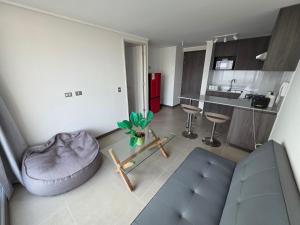 Departamento amoblado frente a la playa