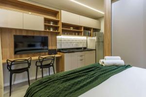 Studio Completo a 5min do Allianz Parque #MP1807