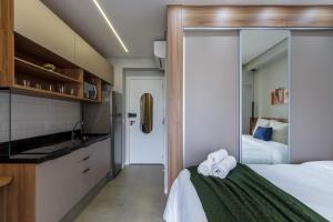 Studio Completo a 5min do Allianz Parque #MP1807