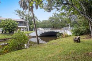Colorful waterside home
