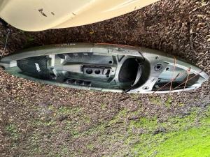 Colorful waterside home