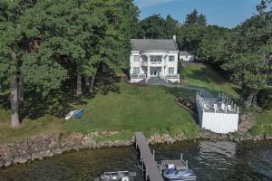 Lakefront estate with breathtaking views and pier!
