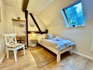 3-Zi-Wohnung Parkplatz, Arbeitsplatz, WLAN, Küche