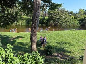 Casa ao lado do Rio Marumbi