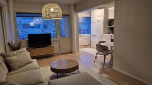 Ydinkeskustan kaksio ilmalämpöpumpulla