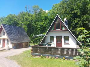 Ferienhäusschen im Mühlengrund an der Orla