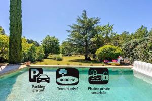 Joli mas "Rêve de lune" en plein coeur du Luberon