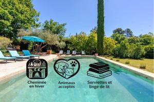 Joli mas "Rêve de lune" en plein coeur du Luberon