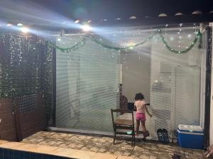 Casa com piscina aquecida