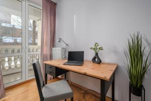 Lumina airy apartment with balcony