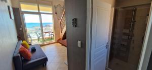 Le Belvédère - Terrasse vue mer à 10 m du sable