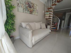 A bright apartment with a pool