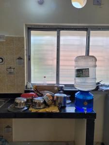 2 BHK AC 2Bathroom Apartment near Acropolis Mall