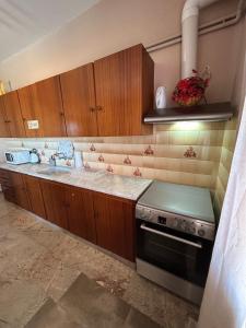 Marble and Wood Retreat