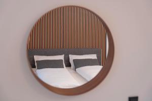 Modern apartment with mountain views