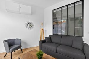 Charming 2-room loft-style apartment near Montmartre