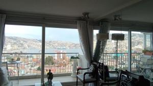 Vista al Puerto de Valparaíso - Chile