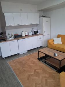 apartment with yard on the river