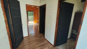 Cabaña en la playa con bosquecito