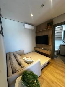 Lindo Flat na rua da Praia - Meia Praia Itapema