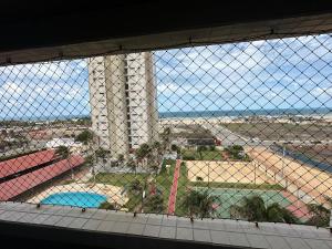 Apartamento completo com vista pra praia e mar