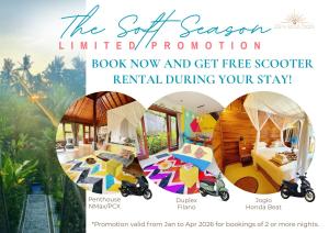 Lais Lodges - Jungle Escape Limited Promo FREE BIKE RENTAL with 2 NIGHT STAY